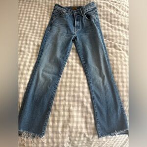 MOTHER the insider crop jeans size 25